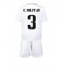 Billige Real Madrid Eder Militao #3 Hjemmetrøye Barn 2022-23 Kortermet (+ korte bukser)